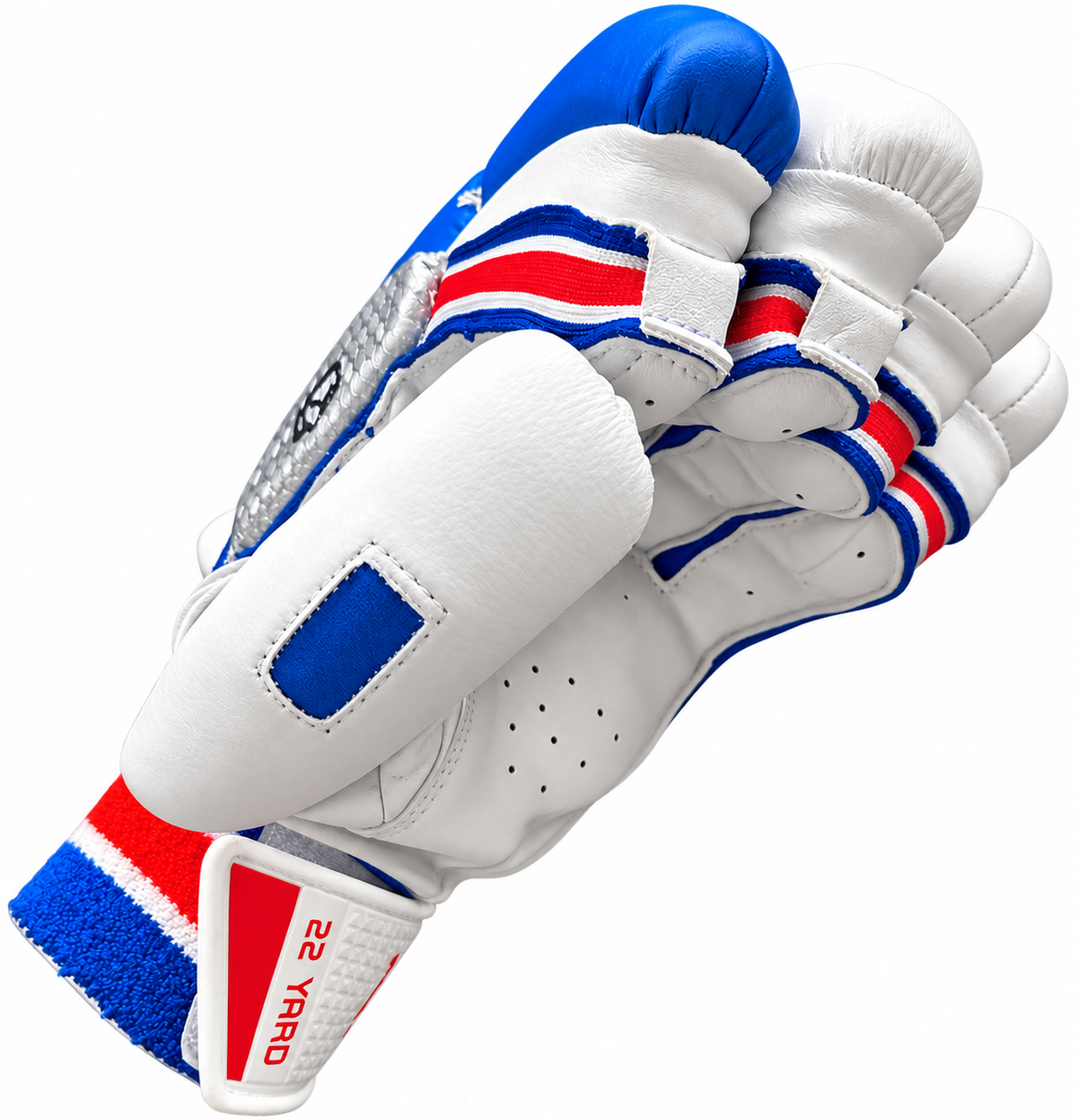 22 YARD BLUE & WHITE